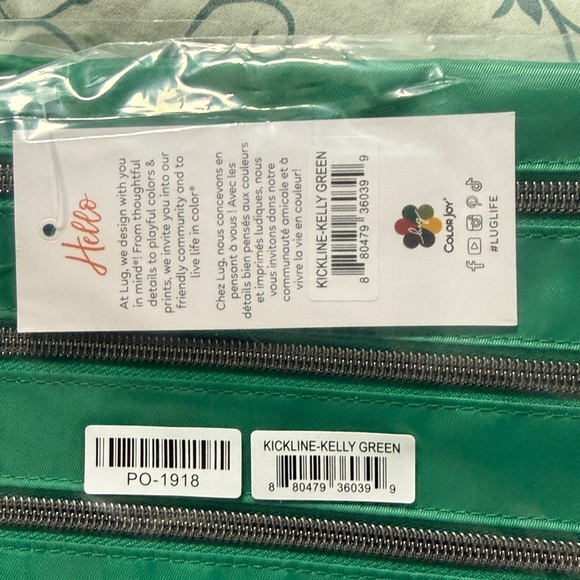 Lug Kickline in Kelly Green - Picture 2 of 3